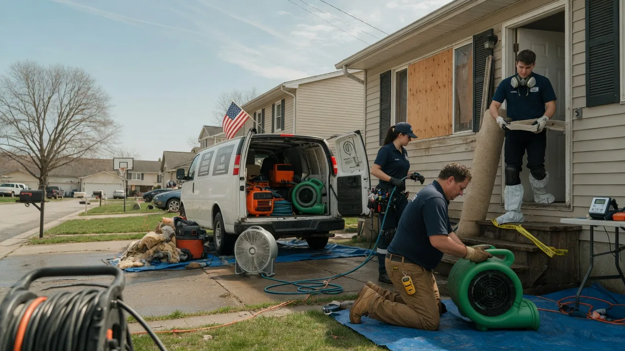 Water Damage Restoration in Sibley, IL near me
